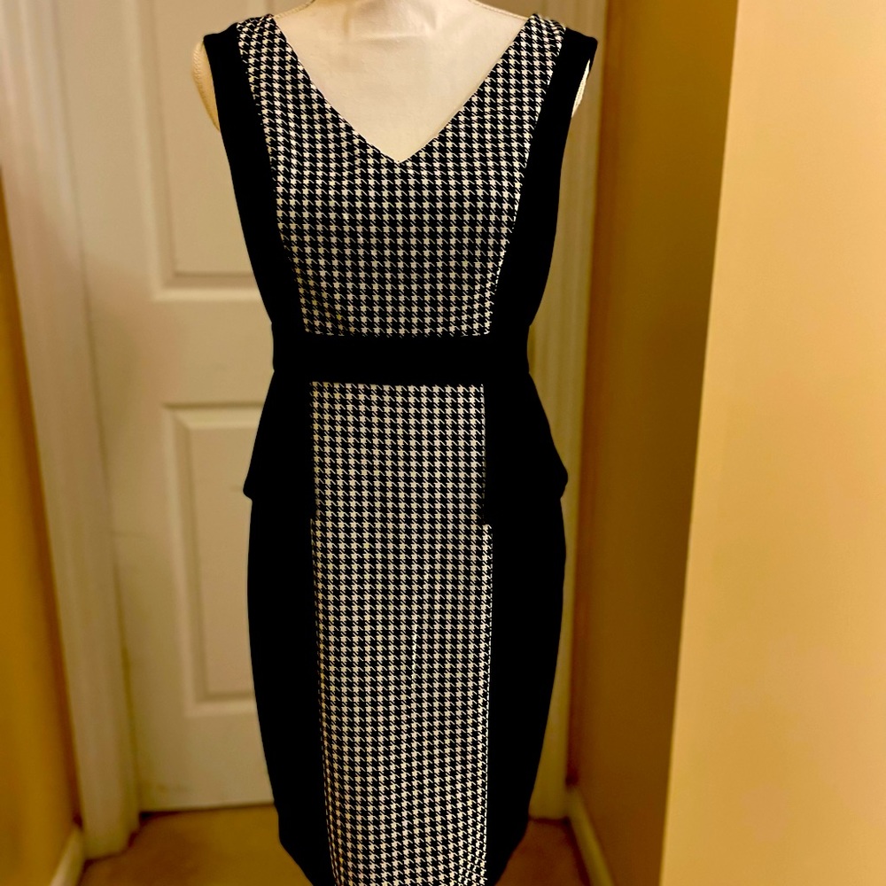 New York & Co Dress Size 6 Houndstooth pattern